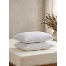 Seryat 2 Adet Yastık Alezi Mikrofiber Kapitone Yastık Alezi Su Geçirmez Yastık Kılıfı  50X70 cm