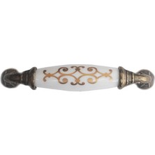 Ne Lazım Bana Klasik Silindir Kulp Antik Sarı 96 mm