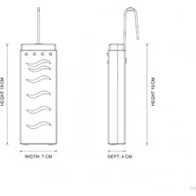 Kalorifer Suluğu - Petek Üstü Hava Nemlendirici Aparat - Kuru Hava Önleyici Su Haznesi - Askılı Pratik Kurulum - Beyaz/modern Tasarım