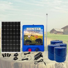 Hunter Ekonomik 2000MT Domuz - Ayı Kovucu Elektrikli Çit Sistemi Adaptörlü