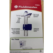 747UK074 747 Valve Plastic Shank Wc Doldurma Valfi, Mavi, Beyaz