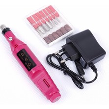 TeknoKapsül Manikür Pedikür Kalıcı Oje Protez Tırnak Uygulamaları Için Elektrikli Tırnak Törpüsü ( )