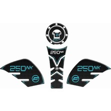Gogo Premium Cf Moto 250 Nk 2018 - 2022 Uyumlu Tank Pad Set 001