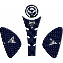 Gogo Premium Yamaha MT25 2014 - 2019 Uyumlu Tank Pad Set 007