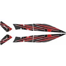 Gogo Premium Yamaha Xmax 2018 - 2022 Uyumlu Yan Ayak Pad 009