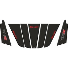 Gogo Premium Rks Newlıght 125 cc 2020 - 2024 Uyumlu Tank Pad Set 004