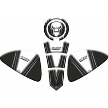 Gogo Premium Honda CB250R 2018 - 2024 Uyumlu Tank Pad Set