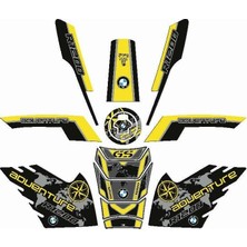 Gogo Premium Bmw Gs R1200 Uyumlu Tank Pad Set 002