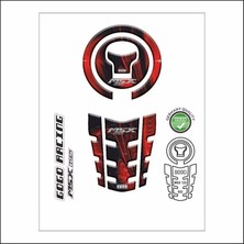 Gogo Premium Honda Msx 2014 - 2022 Uyumlu Tank Pad 002
