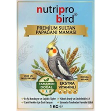 Nutripro Bird Sultan Papağanı Maması 1 kg Vitaminli Özel Karışım Kuş Maması