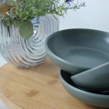Mat Yeşil Halka Çerezlik/sosluk 13 cm 6 Adet 322