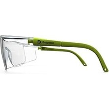 S-400 Gözlük Yeşil Çerçeve Şeffaf
