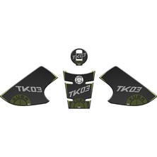 Gogo Premium Kuba Tk-03 2021 - 2024 Uyumlu Tank Pad Set 002