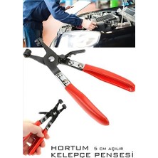 Pileli Store Hortum Kelepçe Pensesi Profesyonel Yaylı Hortum Kelepçe Sıkma Pensesi