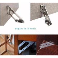 ŞEN Köşe Bağlantı Aparatı  Büyük Boy  Beyaz - 2 Adet