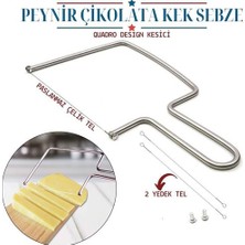 Pileli Store Hsnet Quadro Peynir Çikolata Kek Sebze Kesici Dilimleyici