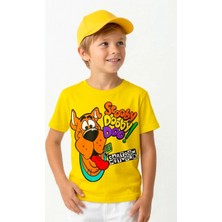 Book OrBook Scooby Dooby Doo %100 Pamuk Premium Kalite Çocuk Tişörtü (3-12 Yaş)