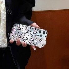 KumOziShop iPhone 16 Promax Uyumlu Yazısız Fiyonk Desenli Fiyonk Aksesuarlı Şeffaf Kılıf