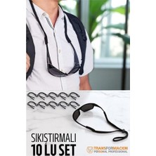 Pileli Store Hsnet Gözlük Ipi Ayarlanabilir Sıkıştırmalı Gözlük Ipi 10 Lu Set