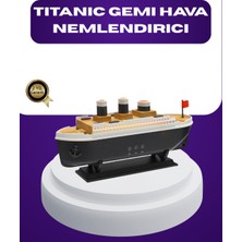 TeknoKapsül Titanik Gemi Tasarımlı LED Işıklı Hava Nemlendirici Buhar Efektli Oda Difüzörü -