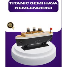 Midas Toptan Home Titanik Gemi Tasarımlı LED Işıklı Hava Nemlendirici Buhar Efektli Oda Difüzörü