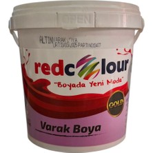 Red Color Altın Varak Boya 0,75LT