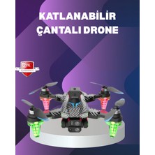 TeknoKapsül Katlanabilir Drone 1080P Kamera Full Hd Çekim Hafif Taşınabilir -