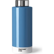 Pantone Thermo Steel Paslanmaz Çelik Matara / Termos Mavi 2150