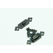 Chic Haven Tla Klipsi Kahve