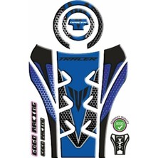 Gogo Premium Yamaha MT07 Tracer 2016 - 2018 Uyumlu Tank Pad Set 002