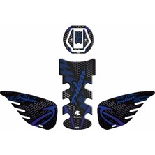 Gogo Premium Bajaj Pulsar 2014 - 2024 Uyumlu Tank Pad Set 006
