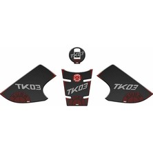 Gogo Premium Kuba Tk-03 2021 - 2024 Uyumlu Tank Pad Set 001