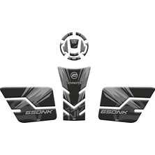 Gogo Premium Cf Moto 650 Nk 2022 - 2024 Uyumlu Tank Pad Set 004