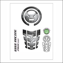 Gogo Premium Honda Msx 2014 - 2022 Uyumlu Tank Pad 006