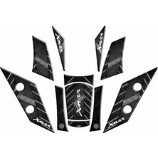 Gogo Premium Yamaha Xmax 2018 - 2022 Uyumlu Tank Pad Set 003