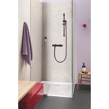 Freedom Books Start 100 Sürgülü Duş Seti 100MM 2 Akışlı El Duşu, 600MM Sürgülü Ray, 1750MM Duş Hortumu, Kireç Önleyici Sistem, Banyo-Duş Başlığı, Mat Siyah, 279482430