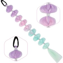 Chic Haven Örgülü Aksesuarlı Lastikli At Kuyruğu / ACM14