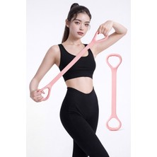 Telvesse Esneme Bandı Pilates Jimnastik Bandı Yoga Direnç Bandı Isınma Spor Kondisyon Lastiği Hafif 5kg