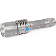 TeknoKapsül BRS18 Oto Şarjlı T6 LED 3000 Lümen El Feneri
