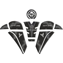 Gogo Premium Yamaha MT25 2020 - 2024 Uyumlu Tank Pad Set 006