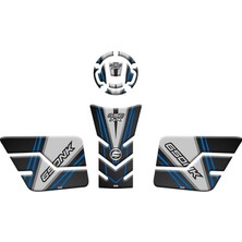 Gogo Premium Cf Moto 650 Nk 2022 - 2024 Uyumlu Tank Pad Set 005