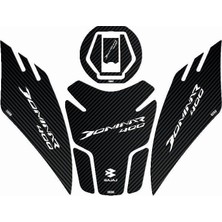 Gogo Premium Bajaj Dominar 400 2017 - 2024 Uyumlu Tank Pad Set 001
