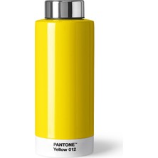 Pantone Thermo Steel Paslanmaz Çelik Matara / Termos Sarı Yellow 012