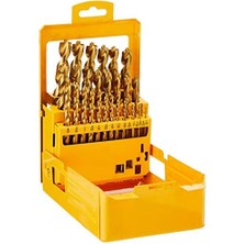 Freedom Books DW1369 29 Parça Titan Pilot-Point Matkap Ucu Seti, 1.6mm - 12.7mm Boyut Aralığı, Çanta Dahil