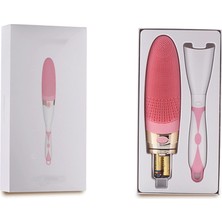 TeknoKapsül 360° Dönebilen Pilli Titreşimli Kauçuk Duş Masaj Fırçası Rahatlatıcı