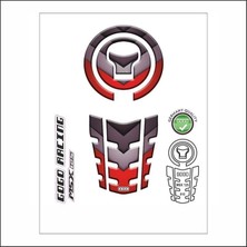 Gogo Premium Honda Msx 2014 - 2022 Uyumlu Tank Pad 010