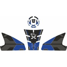 Gogo Premium Cf Moto Cl-X 250 2022 - 2024 Uyumlu Tank Pad Set 003