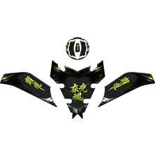 Gogo Premium Kawasaki Versys 1100 2025 Uyumlu Tank Pad Set 001