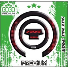 Gogo Premium Yamaha R6 Uyumlu Depo Kapak 003