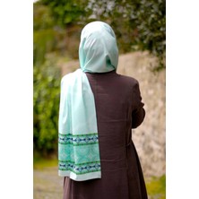 Mimelif Desenli Şal – Mint / Pudra / Pembe Renk Seçenekli – Hafif, Kaymaz, Günlük ve Şık Şal